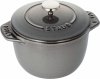 STAUB LA COCOTTE Mały Garnek Okrągły 725 Ml, Grafitowy La Cocotte